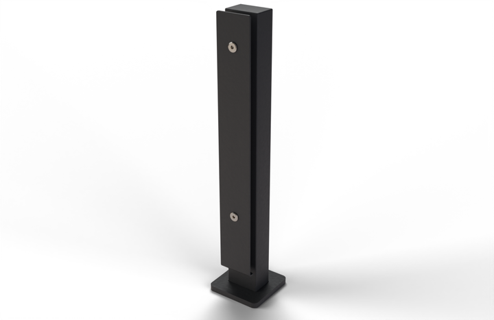 Poste Recto 492 - RAL 9004
