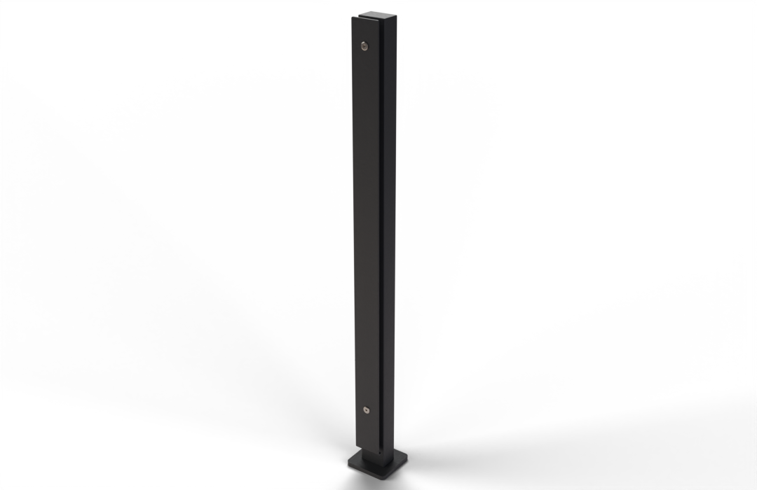 Poste Recto 992 - RAL 9004