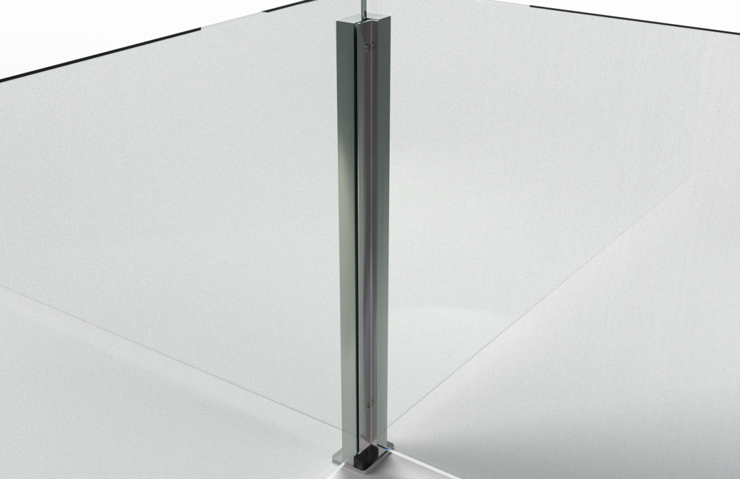 Poste Esquina Interior 992 - INOX 316