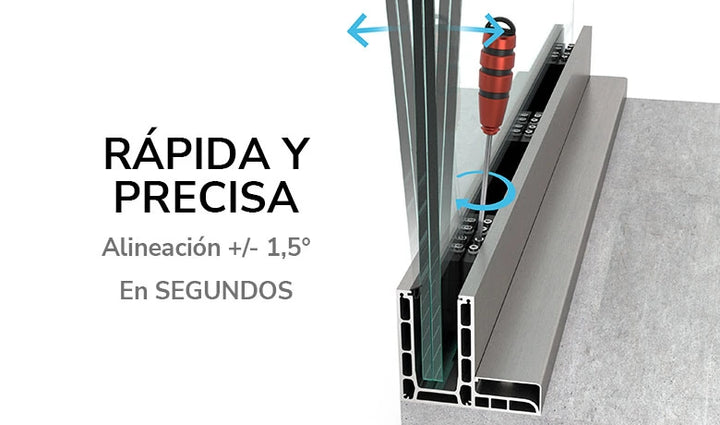 BV9900L MONTAJE SUPERIOR 5 metros (productos relacionados no incluidos)