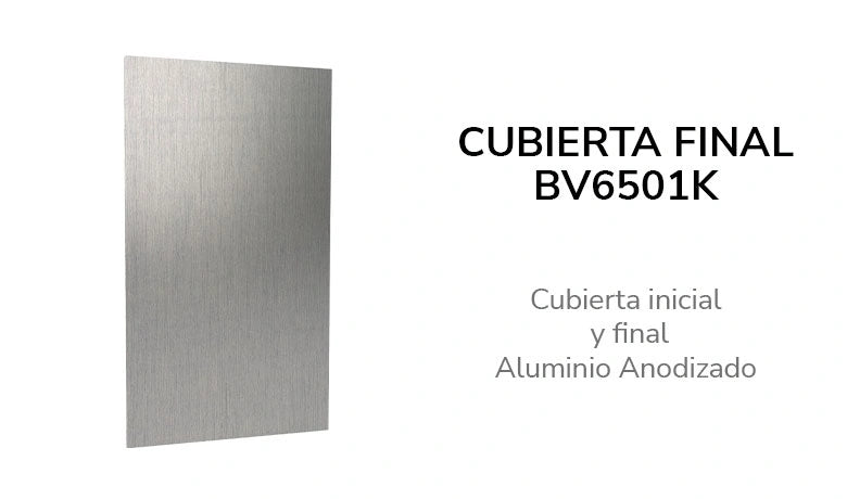 BV6500 MONTAJE SUPERIOR 5 metros (productos relacionados no incluidos)