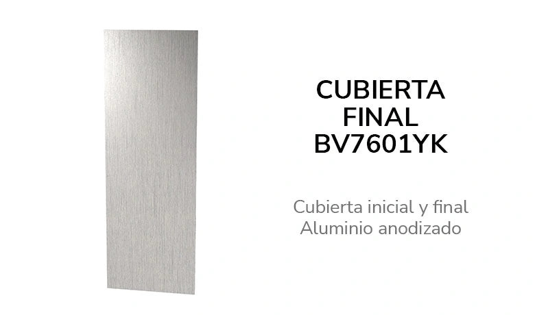 BV7600Y MONTAJE LATERAL 5 metros (productos relacionados no incluidos)