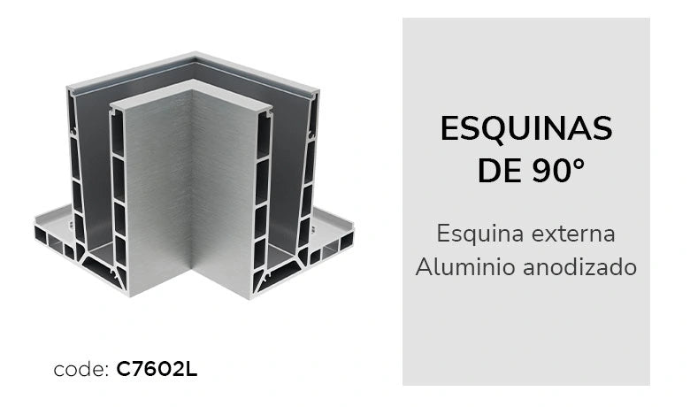 BV7600L MONTAJE SUPERIOR 5 metros (productos relacionados no incluidos)