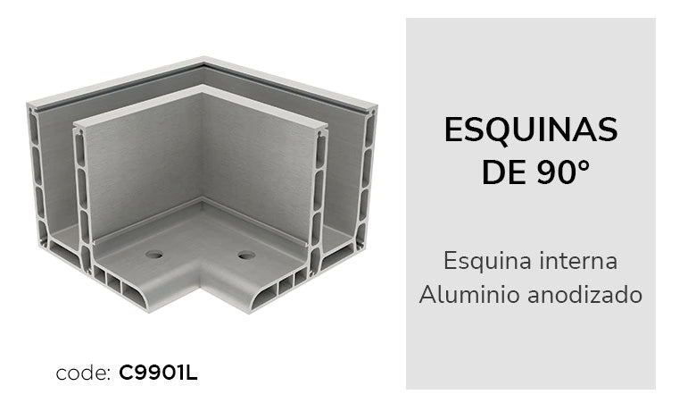 BV9900L MONTAJE SUPERIOR 5 metros (productos relacionados no incluidos)