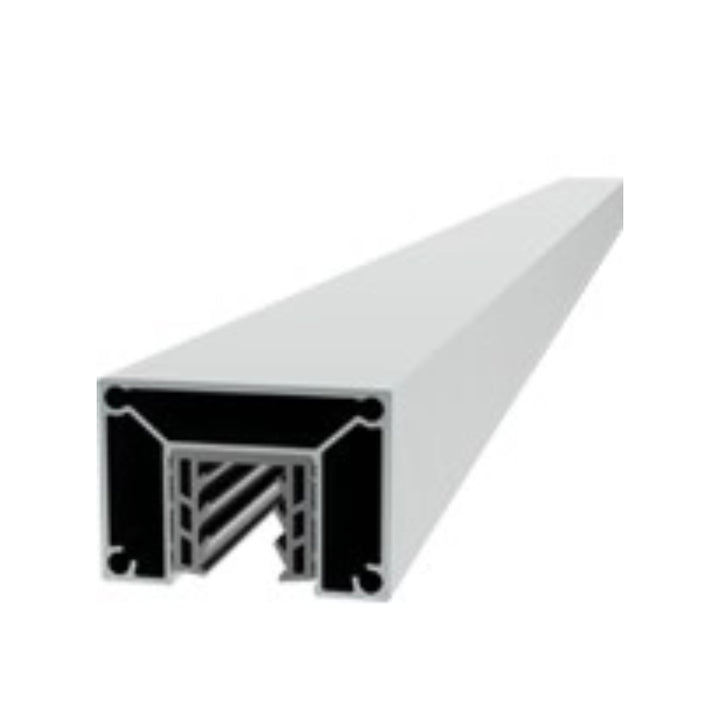 BV 6025 Pasamano rectangular para barandillas de vidrio barra 5 metros