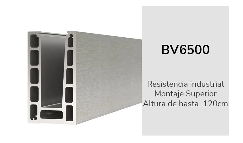 BV6500 MONTAJE SUPERIOR 5 metros (productos relacionados no incluidos)