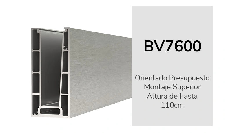 BV7600 MONTAJE SUPERIOR 5 metros
