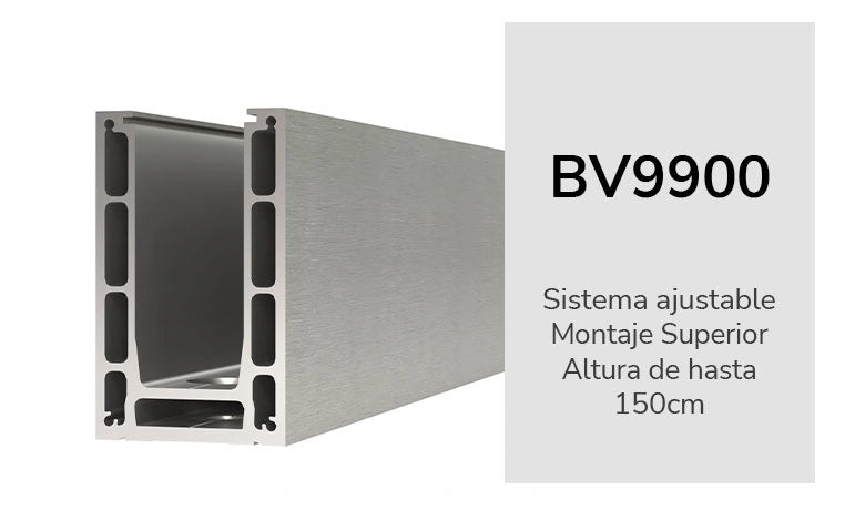BV9900 MONTAJE SUPERIOR 5 metros (productos relacionados no incluidos)