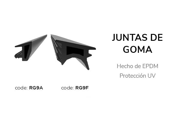 BV9900 MONTAJE SUPERIOR 5 metros (productos relacionados no incluidos)